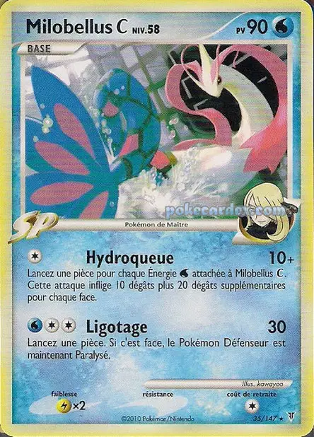 Milobellus C N°35 — Platine Vainqueurs Suprêmes — Français — Holo