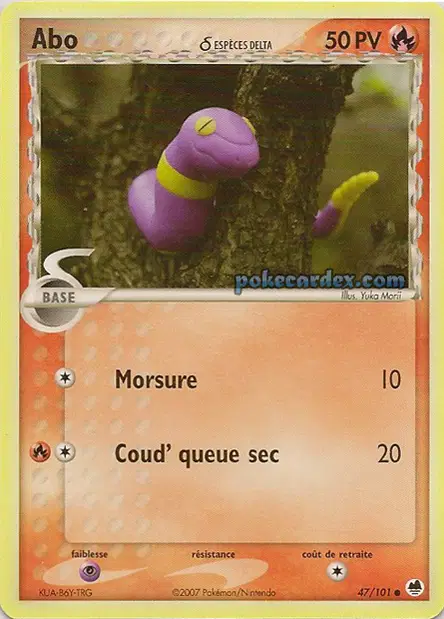 Abo δ Espèces Delta N°47 — EX Île des Dragons — Français