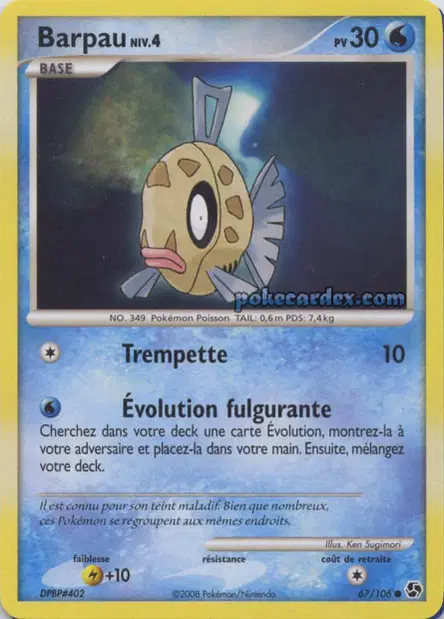 Barpau N°67 — DP Duels au Sommet — Français — Reverse