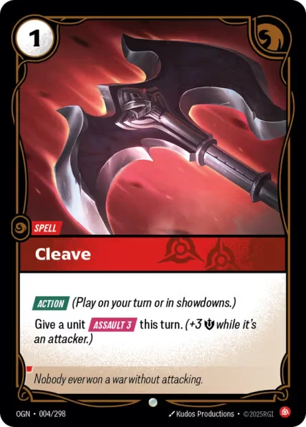 Cleave N°OGN-004 — OGN — Anglais