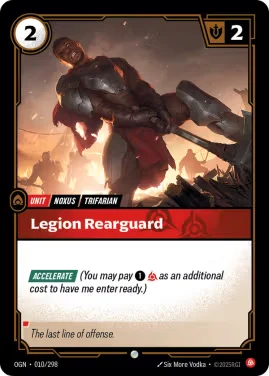 Legion Rearguard N°OGN-010 — OGN — Anglais