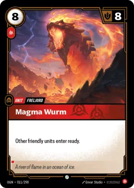 Magma Wurm N°OGN-011 — OGN — Anglais