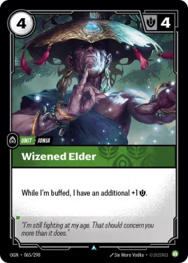 Wizened Elder N°OGN-065 — OGN — Anglais