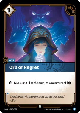 Orb of Regret N°OGN-090 — OGN — Anglais
