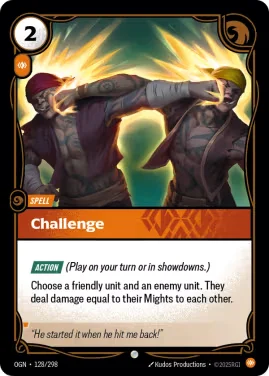 Challenge N°OGN-128 — OGN — Anglais — Foil