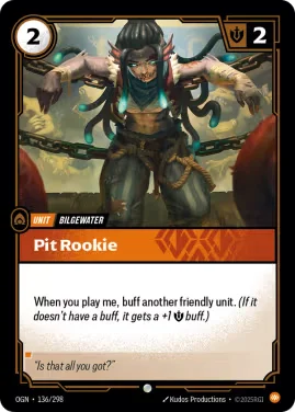 Pit Rookie N°OGN-136 — OGN — Anglais
