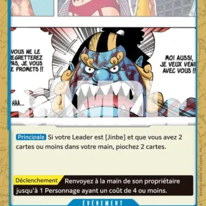 Moi aussi, je veux venir avec vous !! Vous ne le regretterez pas, je vous le promets !! N°OP14-059 — OP-14 — Japonais