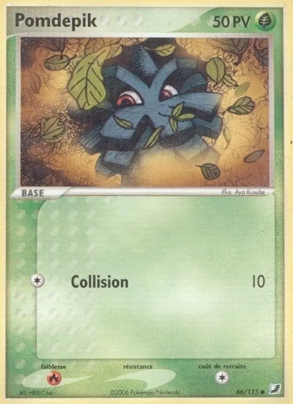 Pomdepik 66 — EX Forces Cachées — Français — Holo, Stamp