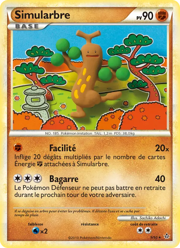 Simularbre N°9 — Déchaînement — Français — Holo