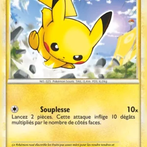 Pikachu N°61 — Indomptable — Français