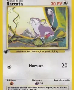 Rattata N°61 — Set de Base — Français