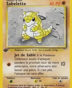 Sabelette N°62 — Set de Base — Français
