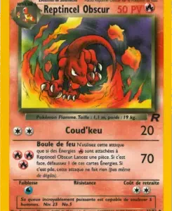 Reptincel Obscur N°32 — Team Rocket — Français