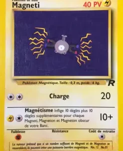 Magneti N°60 — Team Rocket — Français