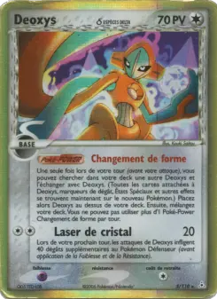 Deoxys δ N°5 — EX Fantômes Holon — Français — Holo