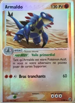Armaldo N°1 — EX Tempête de sable — Français — Holo