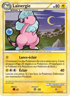 Lainergie N°42 — HeartGold SoulSilver — Français — Reverse