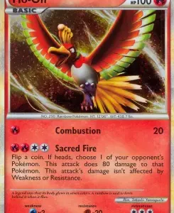 Ho-Oh N°HGSS01 — Promo HGSS — Français — Holo