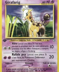 Girafarig N°58 — Neo Genesis — Français