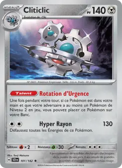 Cliticlic N°101 — Couronne Stellaire — Français — Holo