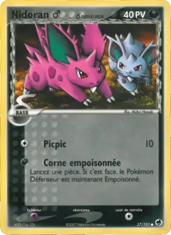 Nidoran ♂ δ N°57 — EX Île des Dragons — Français