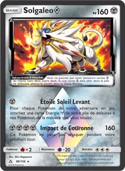 Solgaleo ◇ N°89 — Ultra-Prisme — Français — Holo