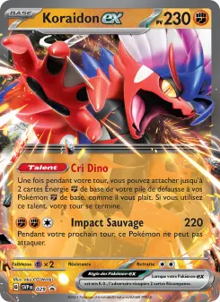 Koraidon-ex N°029 — SVP Black Star Promos — Français