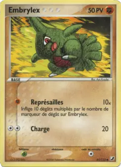 Embrylex N°61/115 — EX Forces Cachées — Français
