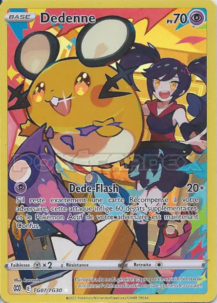 Dedenne TG07/TG30 — Stars Étincelantes — Français