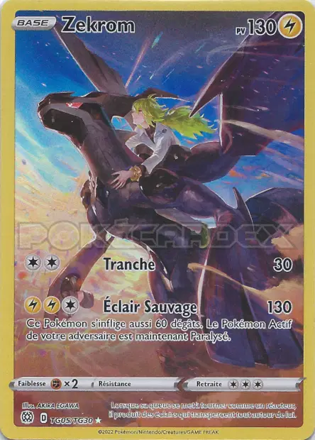 Zekrom TG05/TG30 — Stars Étincelantes — Français