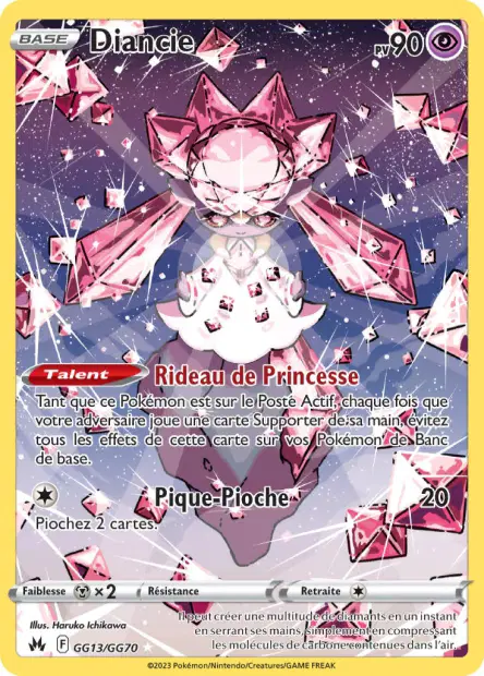 Diancie GG13/GG70 — Zénith Suprême — Français