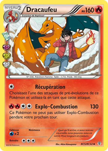 Dracaufeu RC5/RC32 — Générations — Français — Reverse
