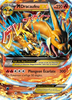 M-Dracaufeu EX 13/106 — Étincelles — Français