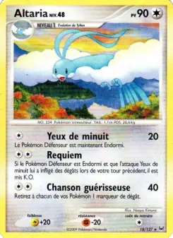 Altaria 18/127 — Platine — Français — Reverse