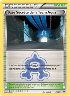 Base Secrète de la Team Aqua 28/34 — Double Danger — Français — Reverse