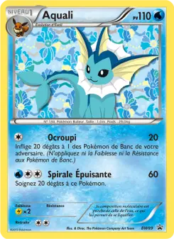 Aquali BW89 — Promo BW — Français — Holo