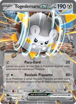 Togedemaru-ex 149/217 — Héros Transcendants — Français