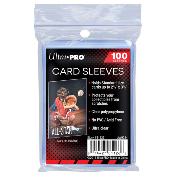 Ultra Pro Sleeves – Penny Sleeve (100 pièces)