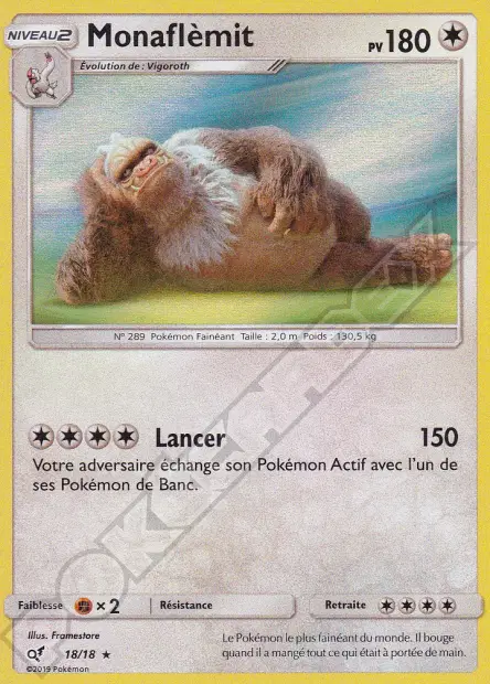 Monaflèmit 18/18 — Détective Pikachu — Français — Holo