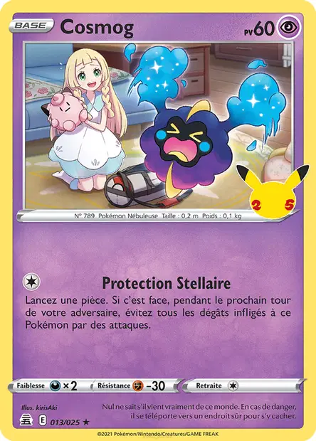 Cosmog 013/025 — Célébrations — Français — Holo