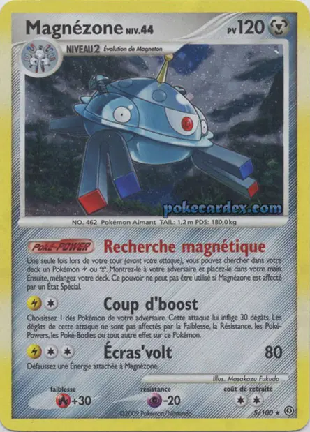 Magnézone 5/100 — DP Tempête — Français — Holo