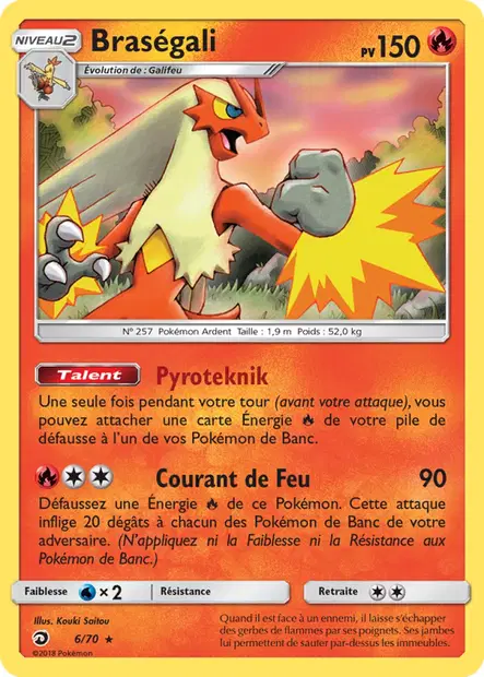 Braségali 6/70 — Majesté Des Dragons — Français — Holo