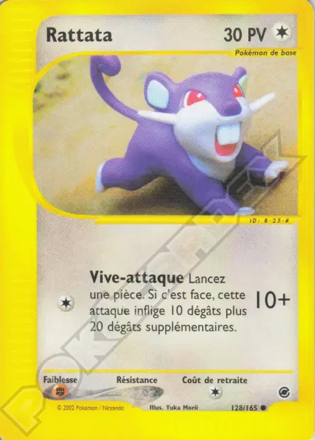 Rattata 128/165 — Expedition — Français