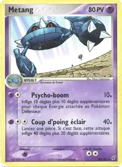 Metang 40/107 — EX Deoxys — Français