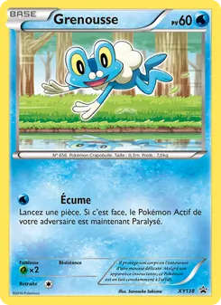 Grenousse XY138 — Promo XY — Français — Holo