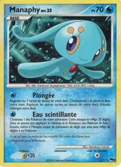 Manaphy 2/17 — POP Série 9 — Français — Holo