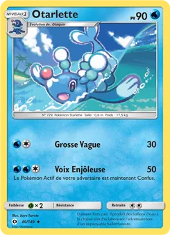 Otarlette 40/149 — Soleil et Lune — Français — Holo