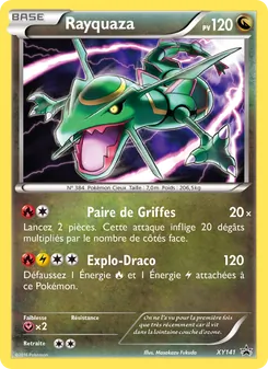 Rayquaza XY141 — Promo XY — Français — Holo