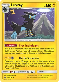 Luxray 48/156 — Ultra-Prisme — Français — Holo