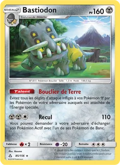 Bastiodon 85/156 — Ultra-Prisme — Français — Holo